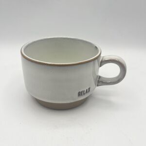 Hearth and Hand Magnolia “relax” Stoneware Coffee And Tea Mug Farmhouse